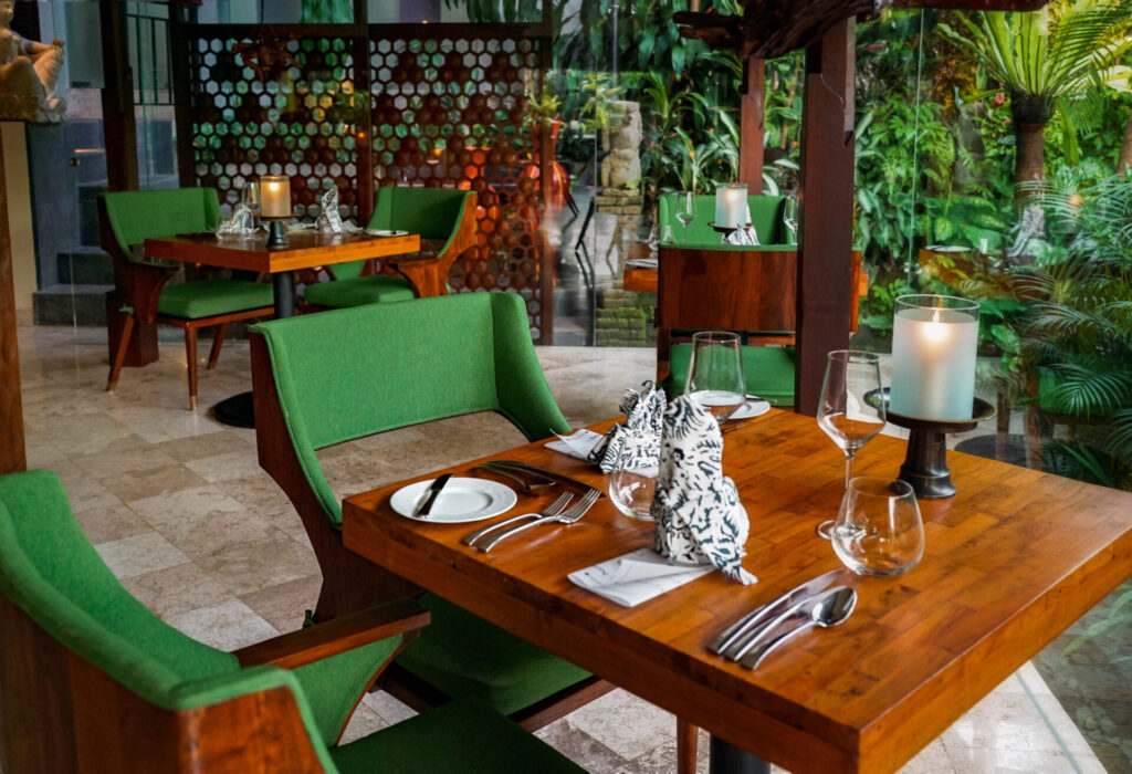 ubud good restaurants - mozaic