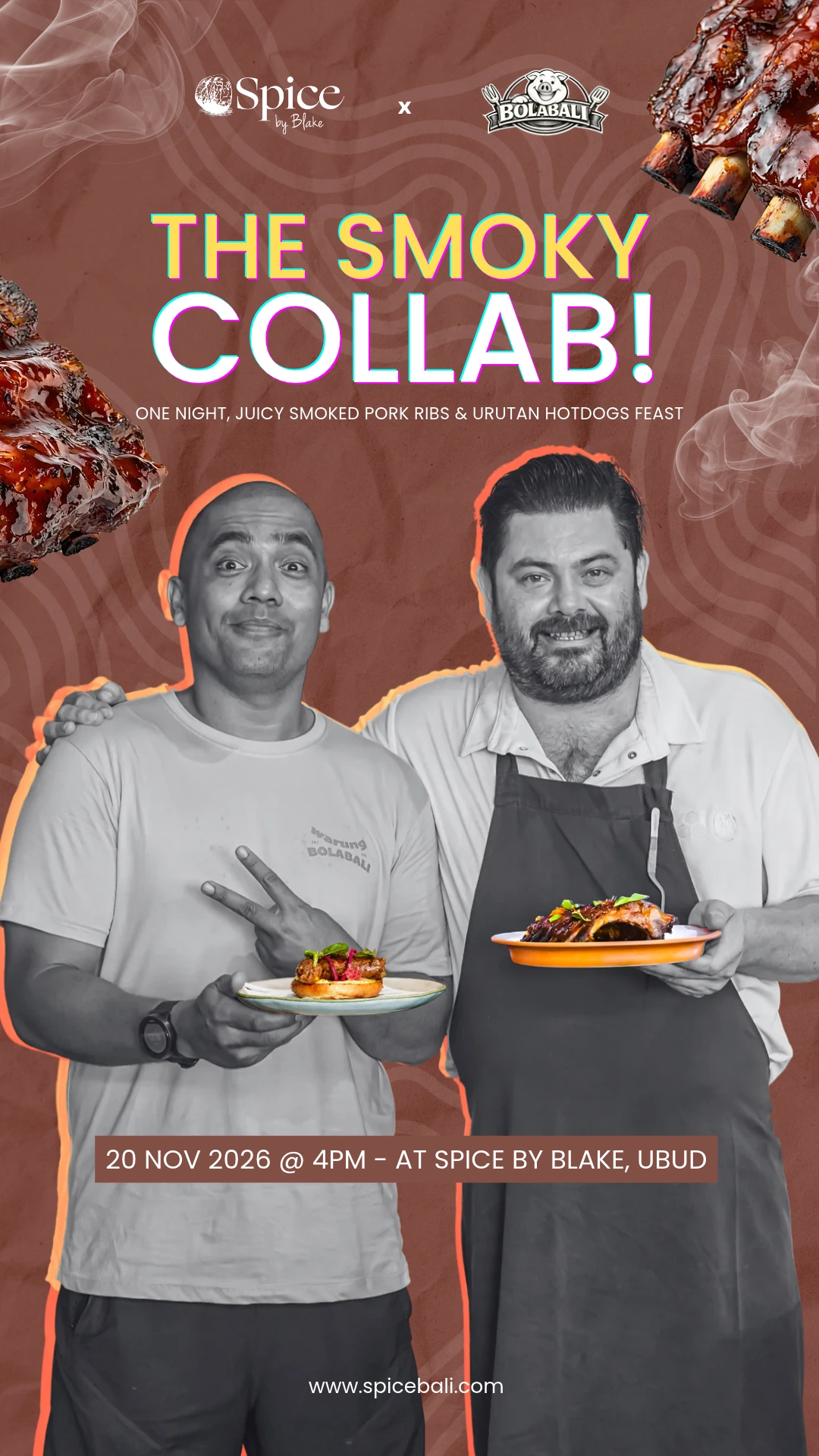 spicy collab with Bola Bali - modern indonesian cuisine